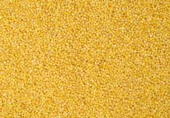 Millet set as background 
