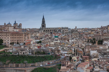 Ancient  historic town in Spain