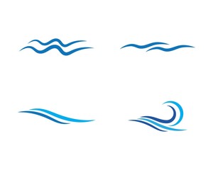water wave Logo Template