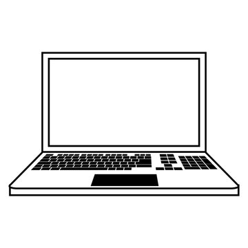 Laptop pc symbol vector illustration graphic design
