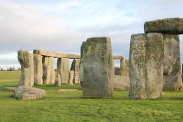 the stones of Stonehenge, England