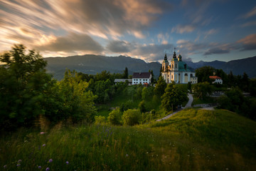 Baroque  orthodox church in Slovenia.