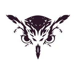 Fotobehang Uiltjes Owl Vector  © waletmulzz