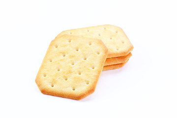 pastry, biscuit,  cookies isolated white background
