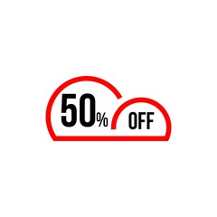 50% off Vector Template Design