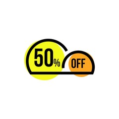 50% off Vector Template Design