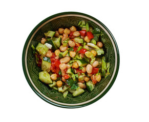 Middle Eastern-style  salad,  Balela