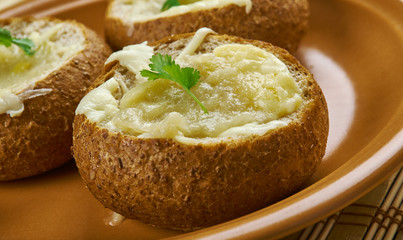 Onion Soup Bread Bowls