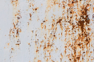 old rust steel wall , grunge rusty metal panel background and texture