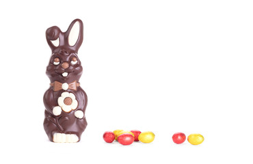 Chocolate easter bunny