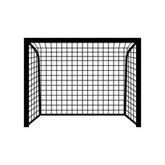 Soccer goal vector icon