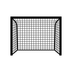 Soccer goal vector icon