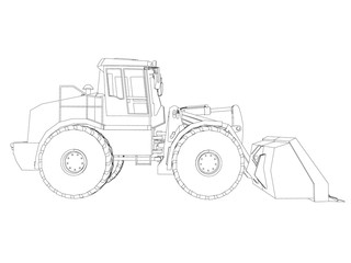 Bulldozer outlines