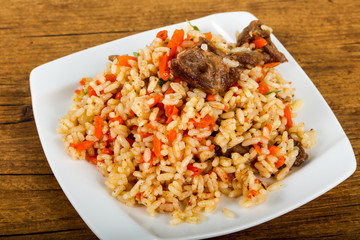 Asian rice - Plov