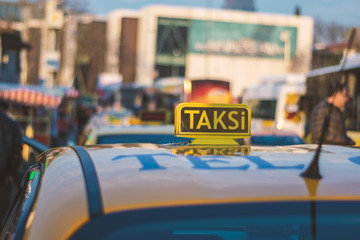 Taxi in istanbul