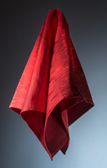 Cotton red napkin 