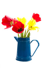 Still life with tulips