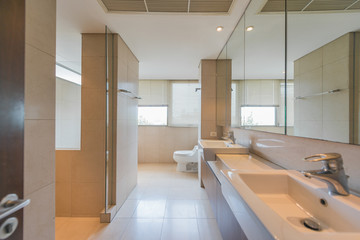 Beautiful Large Bathroom in Luxury Home