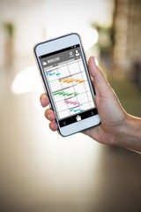 Composite image of strategic document