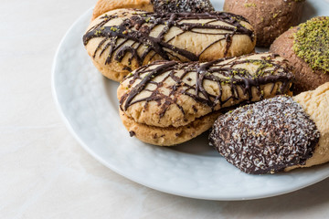 Turkish Sweet Cookies Called Landose.