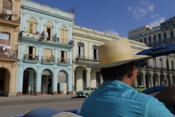 Cuba Vintage Car Driver