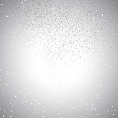 Grey graphic background molecule and communication. Connected lines with dots, illustration