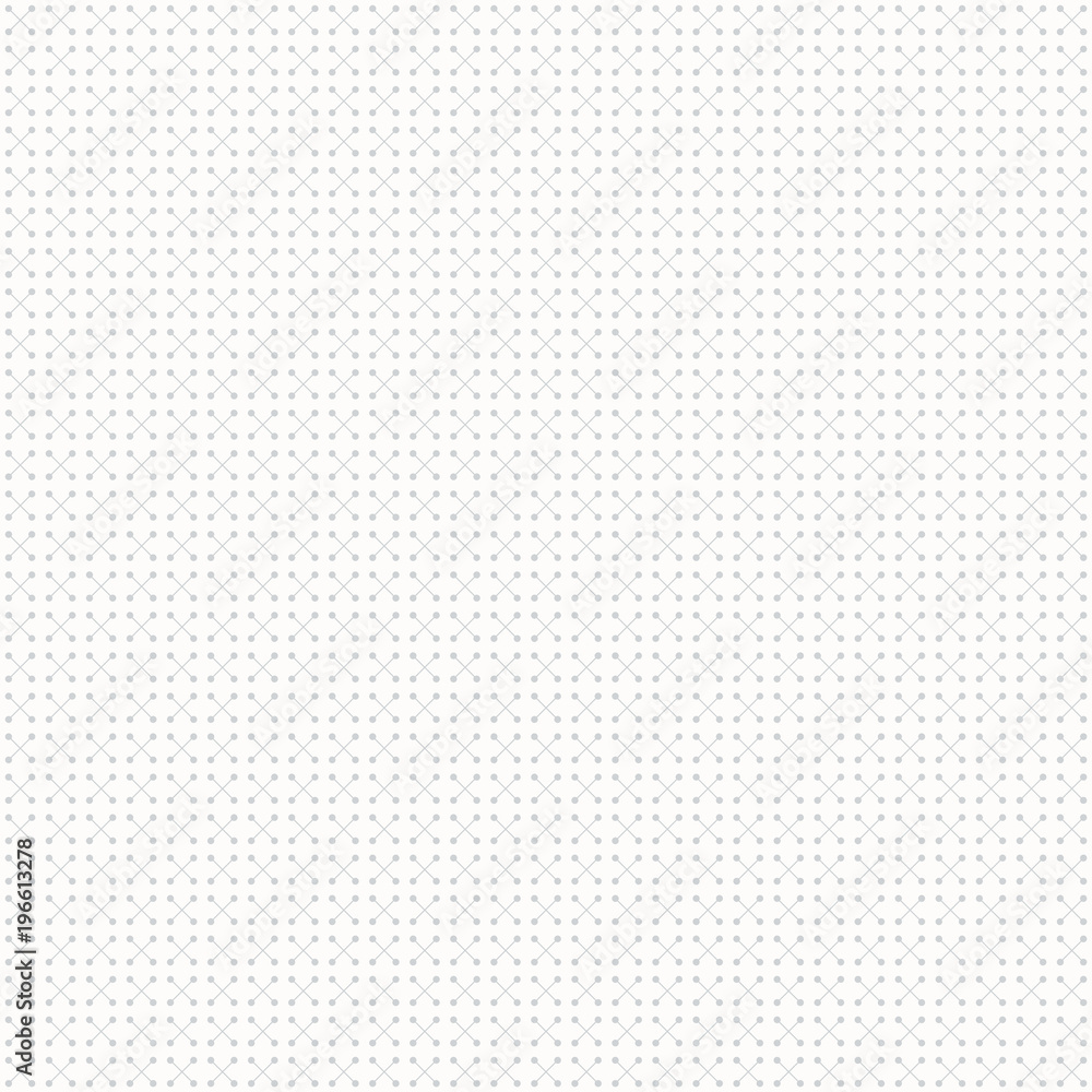 Poster abstract geometric pattern dots in lines . seamless background gray and white texture