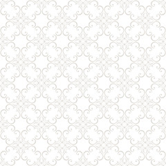 Seamless wallpapers in the style of Baroque . Modern texture illustration