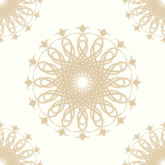 Seamless wallpapers in the style of Baroque . Modern texture illustration