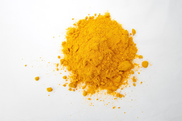 Curry soft yellow powder spices