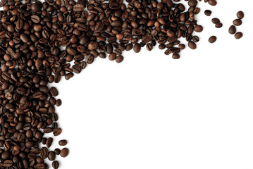 coffee grains,abstract, dark