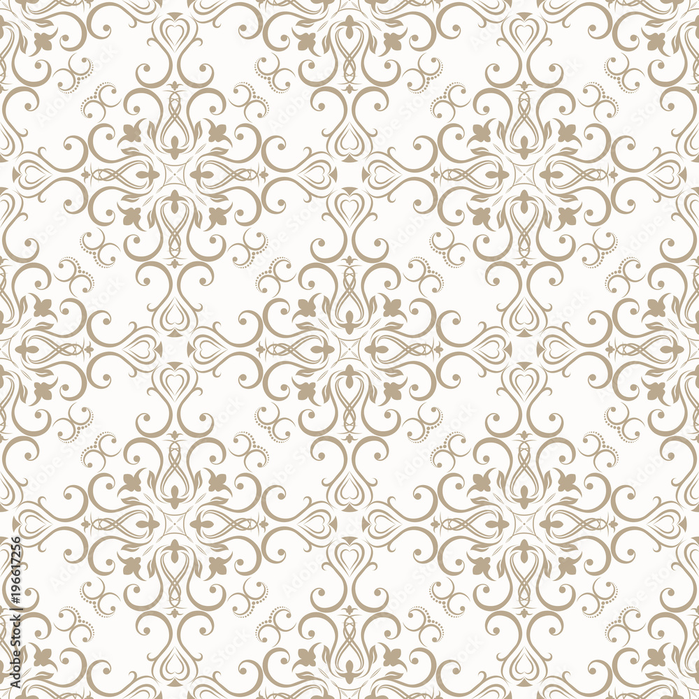 Poster Modern seamless pattern . Can be used for backgrounds and page fill web design. illustration