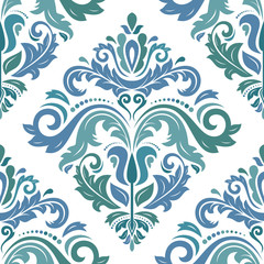 Classic seamless pattern. Traditional orient ornament. Classic vintage background