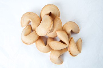 Fortune cookies forecasting and wishing good luck