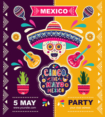  Holiday Mexican illustration