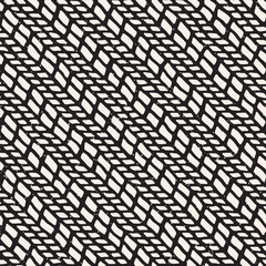 Hand drawn lines seamless grungy pattern. Abstract geometric repeating tile texture