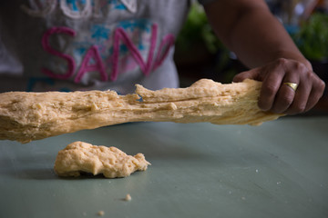 Homemade pasta noodle