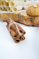 Sweet delicious homemade almond cookies