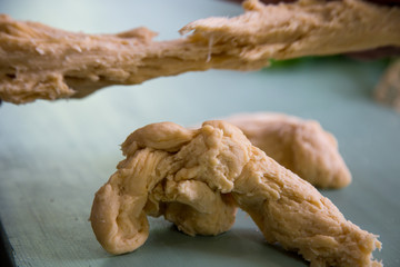 Homemade pasta noodle