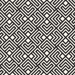 Vector seamless lattice pattern. Modern stylish texture with monochrome trellis. Repeating geometric grid. Simple design background.
