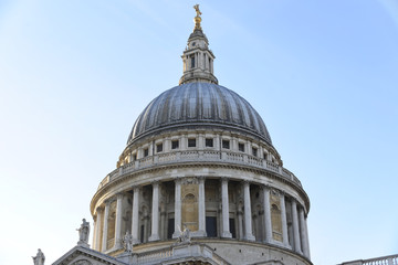 Fototapeta na wymiar Kuppel der St Paul's Cathedral, London, Region London, England, Großbritannien, Europa