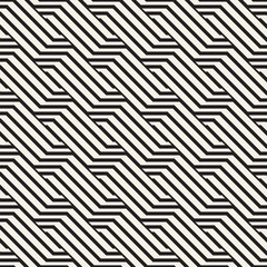 Vector seamless pattern. Modern stylish abstract texture. Repeating geometric tiles