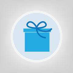 gift box icon- vector illustration