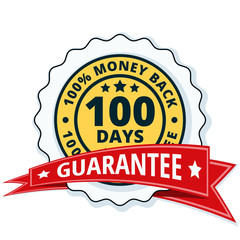 100 Days Money Back illustration