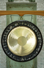 Shamanic tambourine. Shamanic drum.