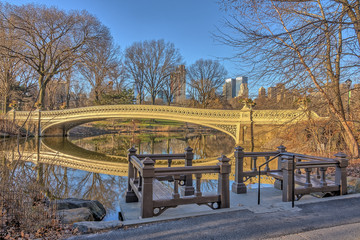 Bow bridge Central Park