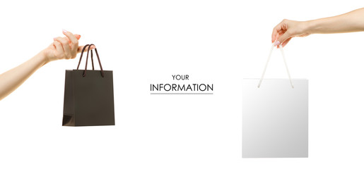 A bag in hand set pattern