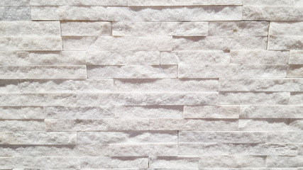 white brick wall background in rural room