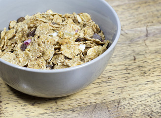 Light healthy muesli