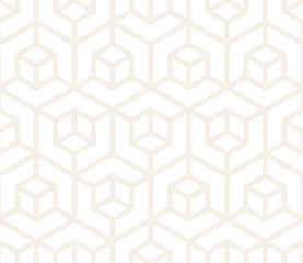 Vector seamless subtle pattern. Modern stylish abstract texture. Repeating geometric tiles